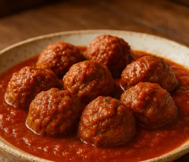 Polpette al sugo fatte in casa
