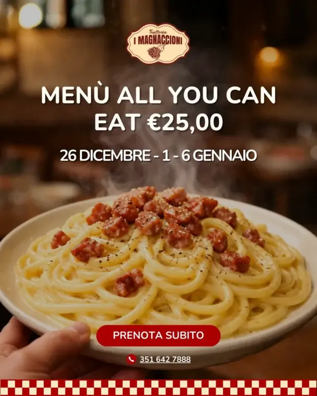 Le feste alla Trattoria I Magnaccioni