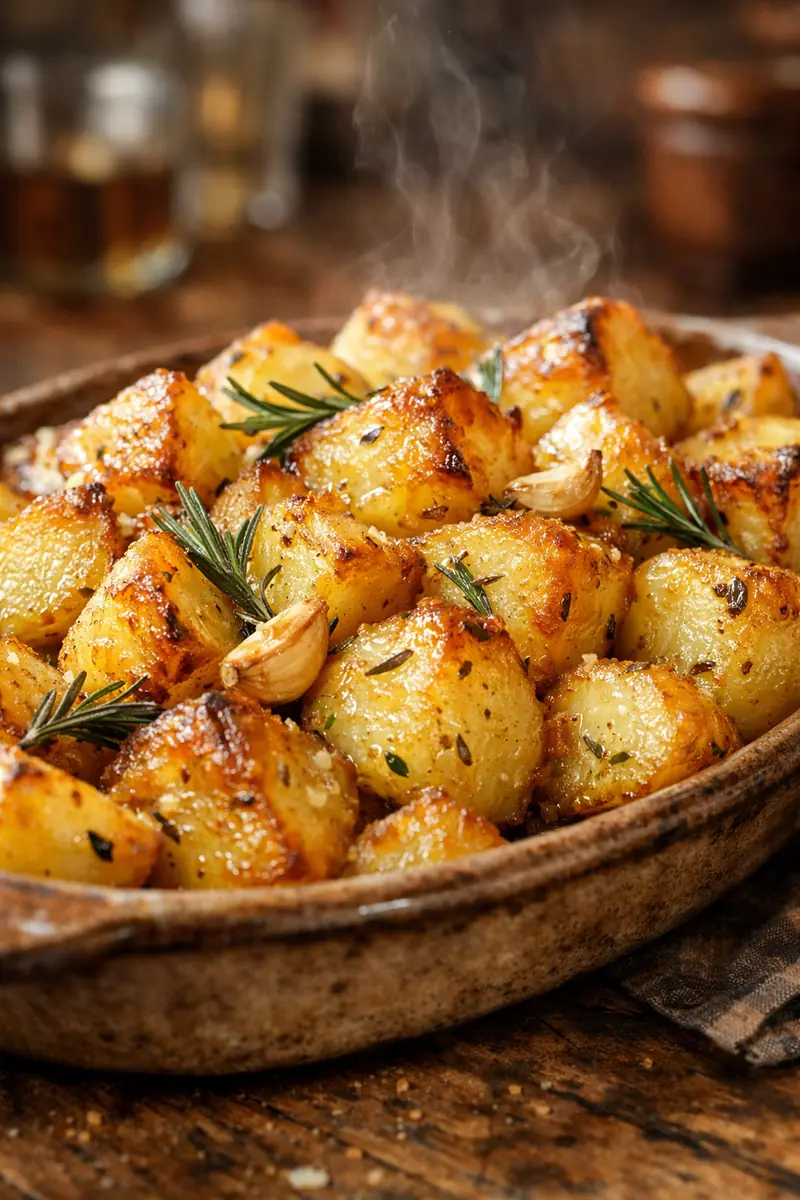 Patate al forno – contorni della cucina romana