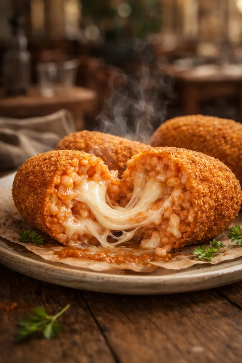 Supplì – antipasti della cucina romana